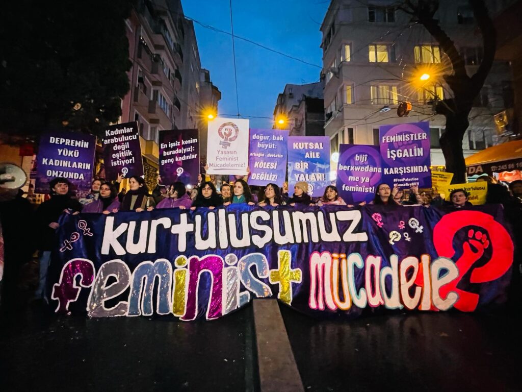 2024 İstanbul 22. Feminist Gece Yürüyüşü
